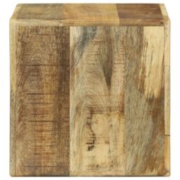 Berkfield Home TV Unit 36x36x30 cm Solid Wood Mango in Brown - Size: 36 x 36 x 30 cm - thumbnail 6