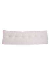 Washable Wedge Headboard Pillow with Storage Pocket in White - Size: Large - thumbnail 7