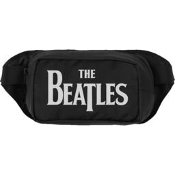 The Beatles Logo Shoulder Bag in Black