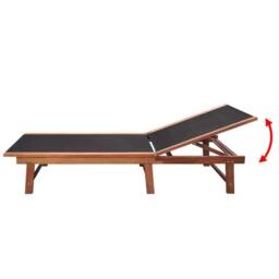 Berkfield Home 9 Piece Outdoor Dining Set with Cushions Solid Acacia Wood in Brown - thumbnail 7