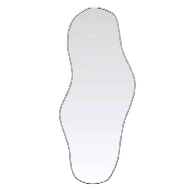 Berkfield Home Wall Mirror Silver 80x35 cm - image 1