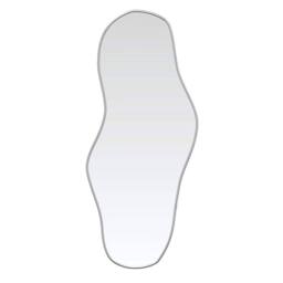 Berkfield Home Wall Mirror Silver 80x35 cm - thumbnail 1