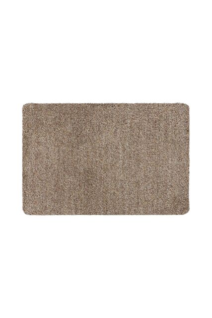 JVL Kensington Machine Washable Barrier Doormat 50x75cm Brown - Size: 50 cm x 75 cm - image 1