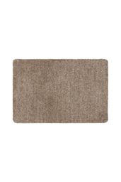 JVL Kensington Machine Washable Barrier Doormat 50x75cm Brown - Size: 50 cm x 75 cm - thumbnail 1