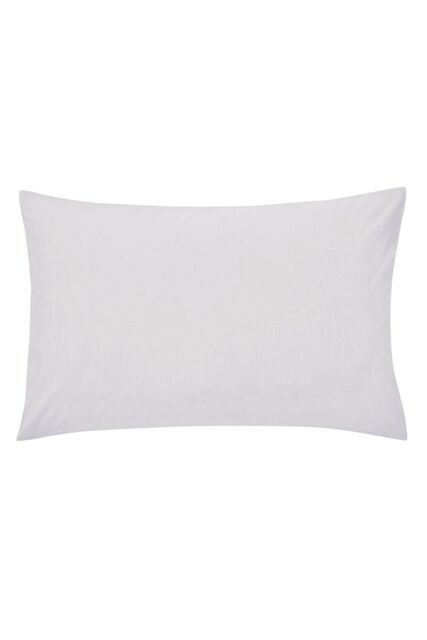 Helena Springfield 'Plain Dye' Polycotton Standard Pillowcase in Silver - image 1