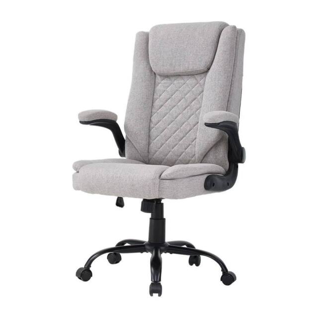 FLAVORA High Back Ergonomic Executive Office Chair in Grey - Size: 0.6m2 - image 1