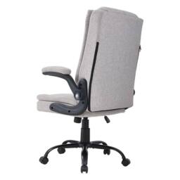 FLAVORA High Back Ergonomic Executive Office Chair in Grey - Size: 0.6m2 - thumbnail 4