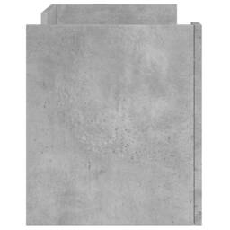 Berkfield Home TV Cabinet Concrete Grey 80x35x40 cm Engineered Wood - Size: 80 x 35 x 40 cm - thumbnail 5