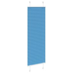 Berkfield Home Pleated Blind Blue 45x100 cm Fabric Width 44.4 cm Polyester - thumbnail 3