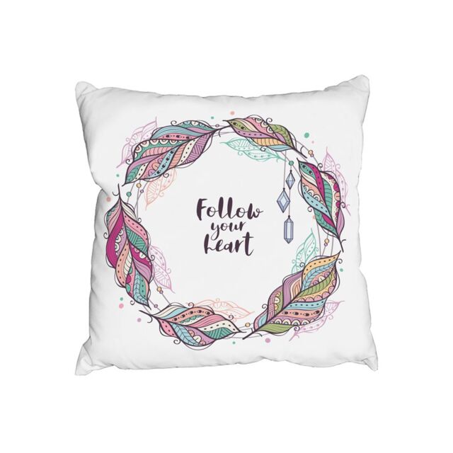 Benjamin Tate Design Cushions - Follow your heart (Cushion)