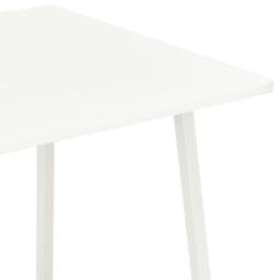 Berkfield Home Elegant Desk with Shelving Unit White 102x50x117 cm - Size: 102 x 50 x 117 cm - thumbnail 6