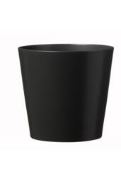 KDMD 9cm Matt Anthracite Dallas Ceramic Esprit Pot 3 Pack in Black - thumbnail 1