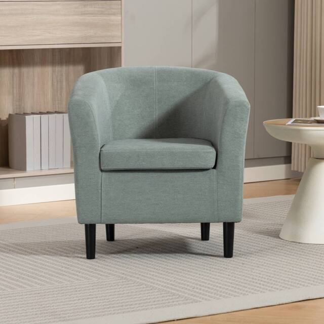 Artemis Home Beulah Fabric Accent Chair in Duck Egg Blue - Size: 1 Pack - image 1