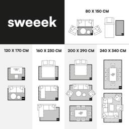 sweeek Cream Rug Little Teddy Bear Print - Size: 80 cm x 150 cm - thumbnail 4