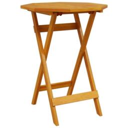 Berkfield Home Beautiful 3 Piece Folding Bistro Set Solid Wood Acacia in Brown