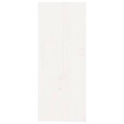 Berkfield Home Beautiful Wine Cabinet White 62x25x62 cm Solid Wood Pine - Size: 62 x 25 x 62 cm - thumbnail 6