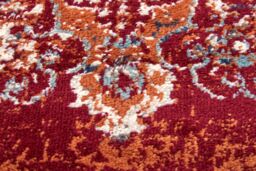 THE RUGS Orient Maderno Medallion Rug Polypropylene 0.8cm Pile Vacuum Safe in Red - Size: 120 cm x 170 cm - thumbnail 4