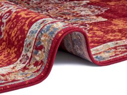 THE RUGS Orient Maderno Medallion Rug Polypropylene 0.8cm Pile Vacuum Safe in Red - Size: 120 cm x 170 cm - thumbnail 2