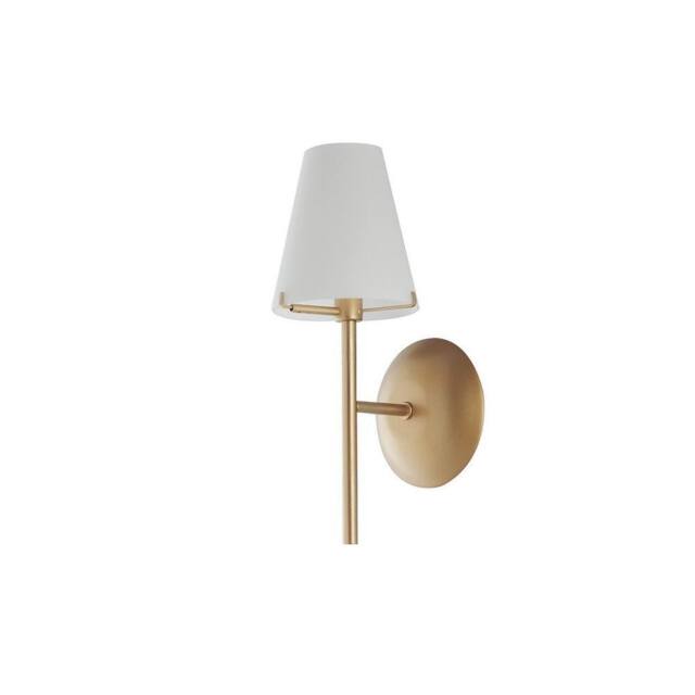 Netlighting CANTO Wall Lamp with Shade Gold 12x30.5x16.5cm - Size: 12x30.5x16.5 cm