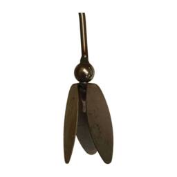 Poppyforge Closed Snowdrop Garden Art (Pack of 3) - Steel - W6 x H100 cm in Black - thumbnail 5
