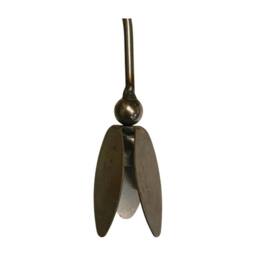 Poppyforge Closed Snowdrop Garden Art (Pack of 3) - Steel - W6 x H100 cm in Black - thumbnail 3