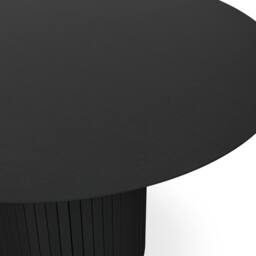 More4Homes Arlo Round Dining Table w Black Legs - thumbnail 4