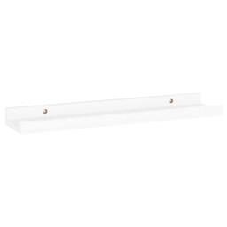 Berkfield Home Wall Shelves 4 pcs White 40x9x3 cm - Size: 40 x 9 x 3 cm - thumbnail 4
