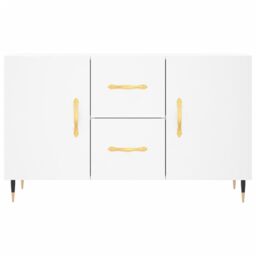 Berkfield Home Sideboard White 100x36x60 cm Engineered Wood - Size: 100 x 36 x 60 cm - thumbnail 6