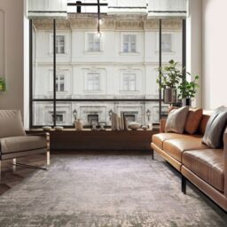 The Rug Shop UK Green Modern Abstract Luxurious Easy To Clean Latex Back Area Rug - Size: 240 cm x 340 cm - thumbnail 3