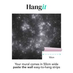 Superfresco Easy Stardust Night Print To Order 3m x 2.8m Mural in Blue - thumbnail 3