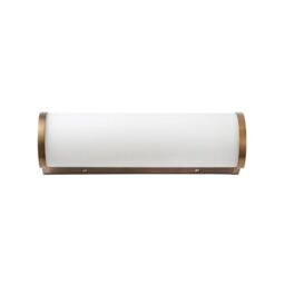 Netlighting Danubio Integrated LED Bathroom Over Mirror Light Bronze 2700K IP44 in Brown - thumbnail 1