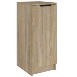 Berkfield Home Shoe Cabinet Sonoma Oak 30x35x70 cm Engineered Wood in Brown - Size: 30 x 35 x 70 cm - thumbnail 2