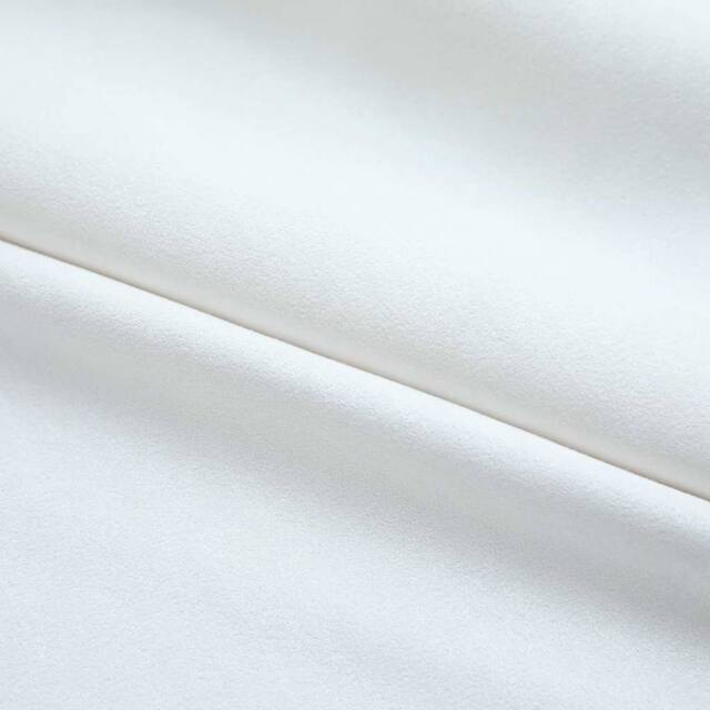 Berkfield Home Elegant Blackout Curtains with Hooks 2 pcs Off-White 140x175 cm in White - image 1