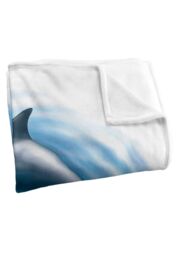 JQ Licensing Royce Mcclure Dolphin World Silky Touch Super Soft Throw Blanket 152 X 127 cm in White - thumbnail 3
