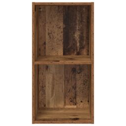 Berkfield Home TV Cabinet with Shelf Old wood 37 x 37 x 72 cm Engineered wood in Brown - thumbnail 7