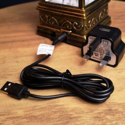 Samuel Alexander 1.5m Black USB Adaptor Plug for Christmas SnowSwirl Decorations - thumbnail 3