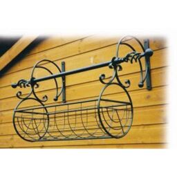 Poppyforge Regal Swing Planter Planter - Solid Steel - L45xW60xH117 cm - Black - thumbnail 2