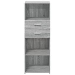 Berkfield Home Highboard Grey Sonoma 45x42.5x124 cm Engineered Wood - thumbnail 4