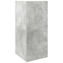 Berkfield Home Side Tables 2 pcs with Shelf Concrete Grey 25.5x27x60 cm - thumbnail 7