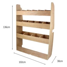 Monstershop Monster Racking Ford Transit Custom SWB Van Rack in Terracotta - thumbnail 5