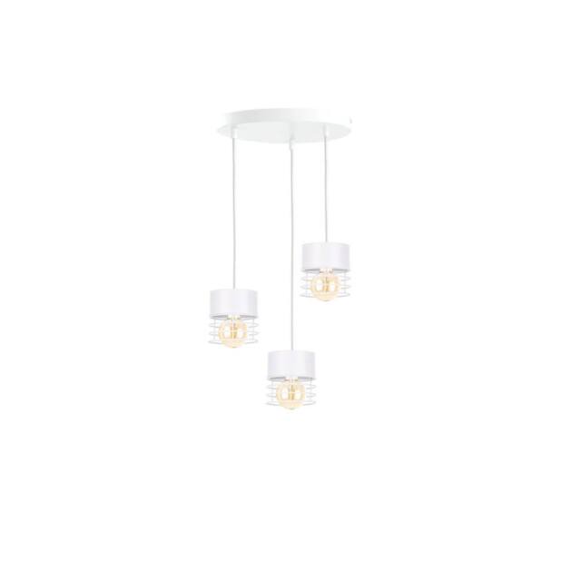 Netlighting Atollo Cluster Pendant Ceiling Light White 32cm 3x E27