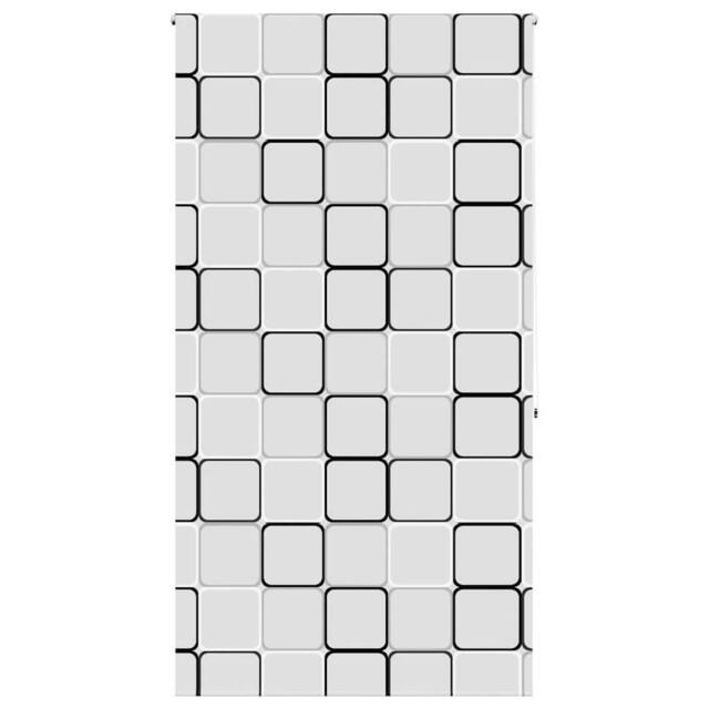 Berkfield Home Shower Roller Blind 140x240 cm Fabric Width 136 cm in White - image 1