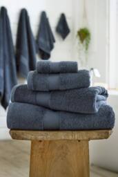 Deyongs Egyptian Embrace Towels - Egyptian Cotton Fluffy, Soft & Absorbent - 1846 in Midnight - thumbnail 1