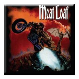 Meat Loaf Bat Out Of Hell Fridge Magnet in Black - thumbnail 2