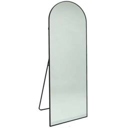 Gr8 Home 160x50cm Arched Black Full Length Freestanding Mirror - Size: 160x50 cm - thumbnail 6