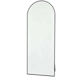 Gr8 Home 160x50cm Arched Black Full Length Freestanding Mirror - Size: 160x50 cm - thumbnail 3