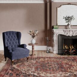 Kukoon Terracotta Distressed Washable & Liquid Repellent Living Room Area Rug - Size: 240 cm x 330 cm - thumbnail 4