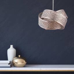 First Choice Lighting Moroccan Style Layered Ceiling Light Shade in Silver - thumbnail 2