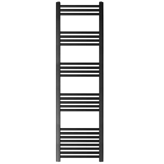 Balterley Straight Heated Towel Rail Radiator, 732W, 400 x 1600mm, Matt Black - image 1