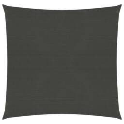 Berkfield Home Sunshade Sail 160 g/m ² Anthracite 3x3 m HDPE in Black - thumbnail 1